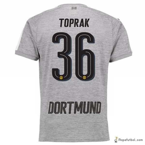 Camiseta Borussia Dortmund Replica Tercera Ropa Toprak 2017/18